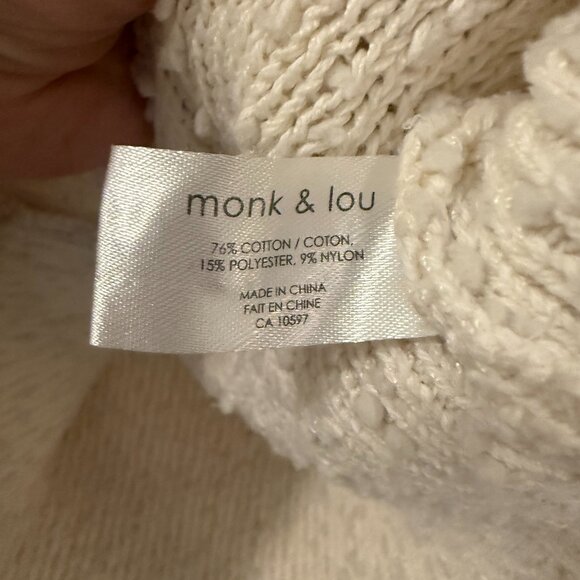 Monk & Lou Cream Cardigan - Picture 3 of 4